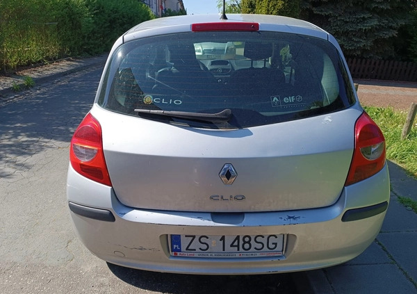 Renault Clio cena 9200 przebieg: 114664, rok produkcji 2006 z Szczecin małe 56